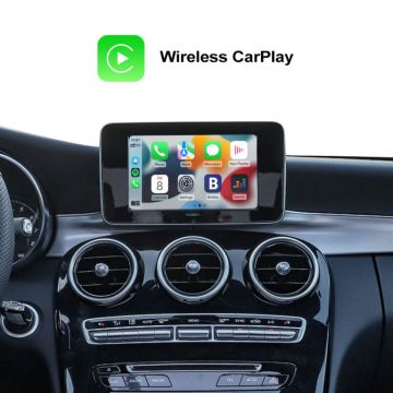 Apple CarPlay и Android Auto за Mercedes NTG5.5 | Безжичен Plug & Play модул - Big screen models 