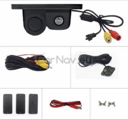 Камера за обратно виждане + паркинг сензори 3-в-1