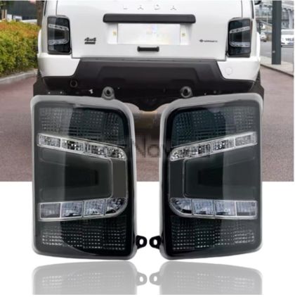 2 БРОЯ LED Диодни Опушени Тунинг Стопове за Lada Niva Задни Светлини