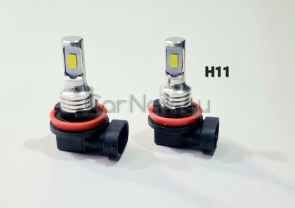 КРУШКИ -Led -H8/H11 (2бр.) 12V без вентилатори