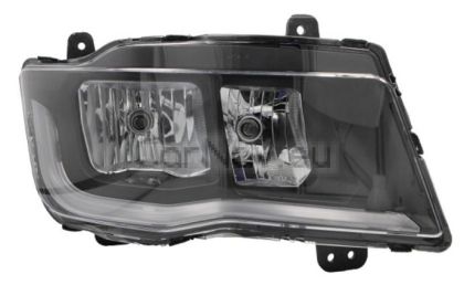 Фар за MAN TGX (2021+) – ляв и десен H7 LED DRL 24V с мотор