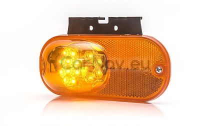 LED Странична Габаритна Лампа с Мигач W161 – Универсална 12V/24V