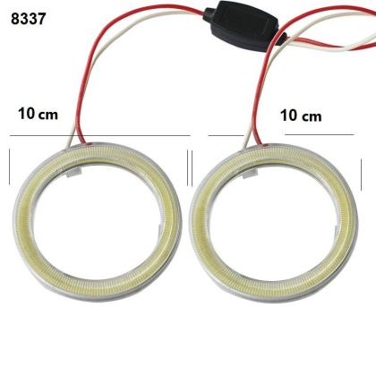 LED /дневна/ Ейнджъл-Ринг 10см. (2бр.)