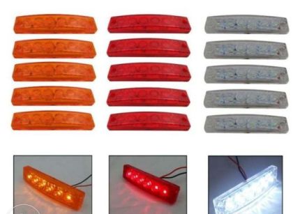 LED SMD светодиодни габарит/токос/маркер 24V за камион, ремарке