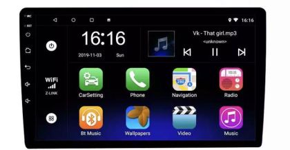 УНИВЕРСАЛНА 9' МУЛТИМЕДИЯ ЗА КОЛА GPS Android 2DIN-