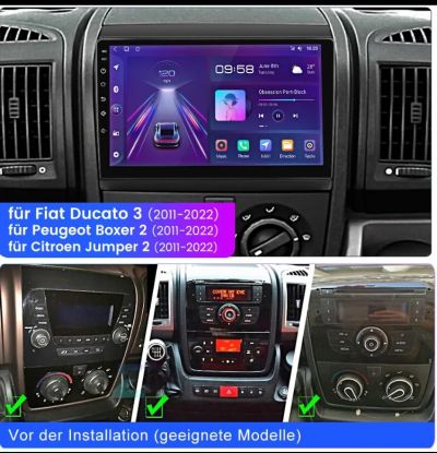 FIAT DUCATO 3 PEUGEOT BOXER 2 CITROEN JUMPER 2 НАВИГАЦИЯ