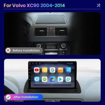 9" Мултимедия за Volvo XC 90 съвместима с моделите от 2004 до 2014 година.