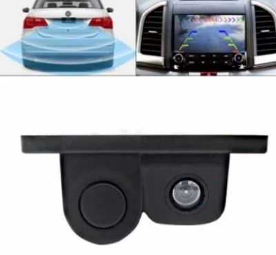Камера за обратно виждане + паркинг сензори 3-в-1