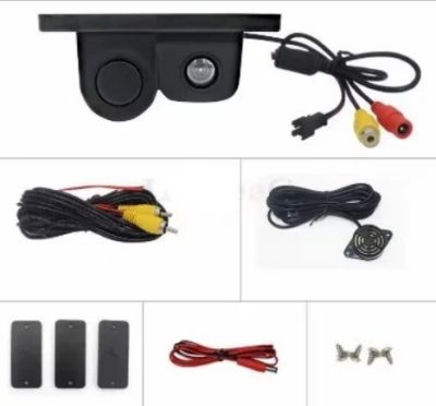 Камера за обратно виждане + паркинг сензори 3-в-1