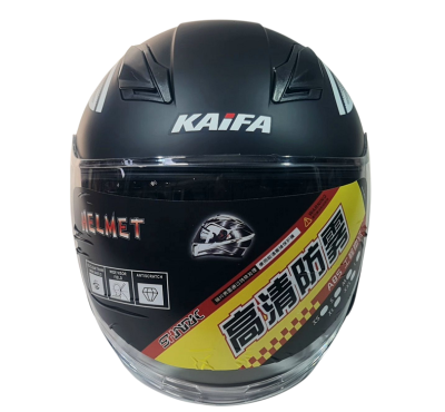 Мото каска шлем  черна за мотор скутер