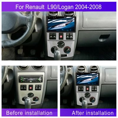 Мултимедия за Dacia Logan 2004-2008 - 9''