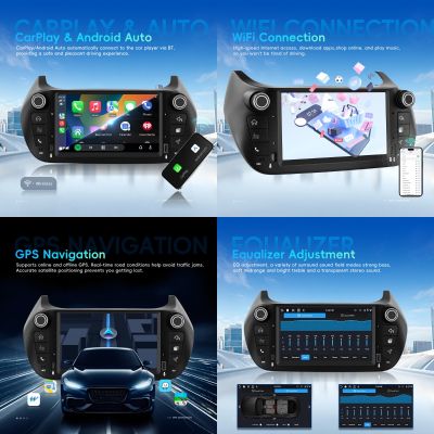 Мултимедия за FIAT Fiorino 2008-2016/ Peugeot Bipper/ Citroen Nemo - 7''