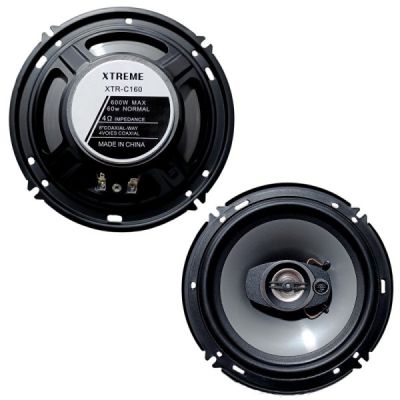 XTreme 16cm Колонки за автомобил – 600W (Комплект 2 бр.) XTR-C160