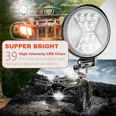 Кръгле LED светлина 12/24V 