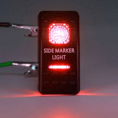 Бутон ON/OFF с надпис SIDE MARKER LIGHT