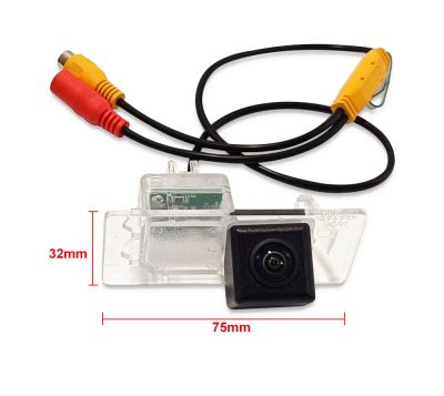 Камера за задно виждане тип дръжка за Audi, VW и Porsche (2012–2016), 140°, IP68.