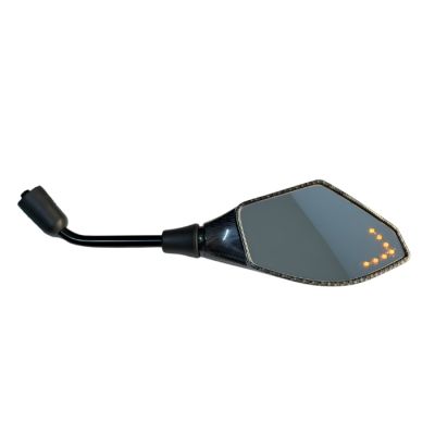 Огледало за мотоциклет с мигач 2бр/к-т