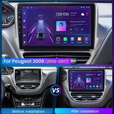 Мултимедия за Peugeot 2008 208 (2012–2019)- 10"