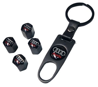 Ключодържател+капачки за винтили AUDI