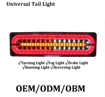 Стопове LED с Бягаща светлина 12/24V 46см комплект