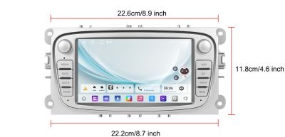 Мултимедия за Ford Focus / Mondeo / S-Max / C-Max (4GB RAM / 64GB ROM) Snapdragon, Wireless CarPlay, Android Auto, DSP