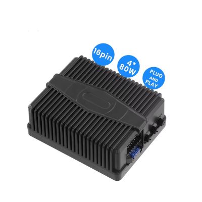 Универсален 4-Канален DSP 3.0 Аудио Усилвател за Автомобил (4x80W) с Plug & Play Монтаж