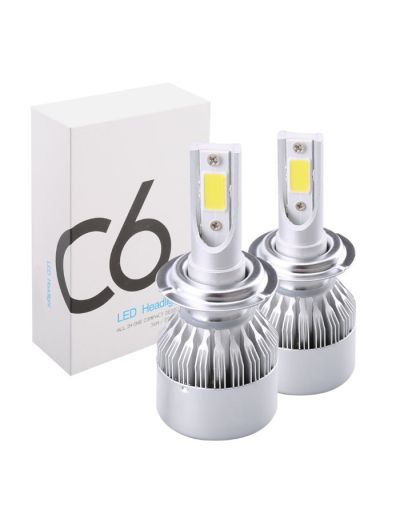 LED диодни крушки C6 H7 - 36W/ 3800LM
