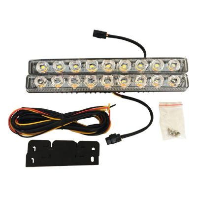 LED ДНЕВНИ СВЕТЛИНИ С МИГАЧ 9 диода