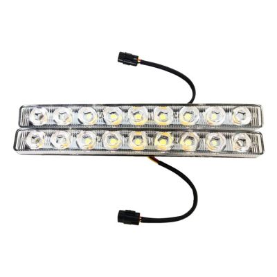 LED ДНЕВНИ СВЕТЛИНИ С МИГАЧ 9 диода