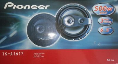 Toнколони Pioneer TS-A1617 - 6,5' Комплект, Трилентови