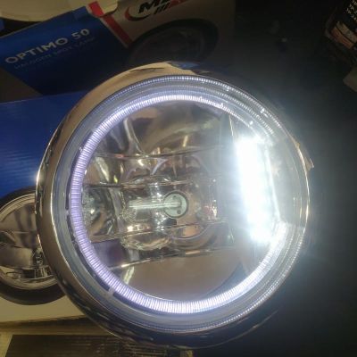 Xалоген/ фар с LED габаритна светлина 12/24V