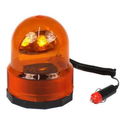 Сигнална лампа с 12V крушка и магнитна основа