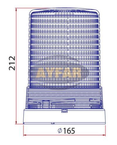 ЛАМПА СИГНАЛНА LED 12/24V LED