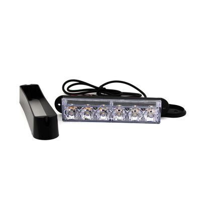 6 LED АВАРИЙНА СВЕТЛИНА, БЛИЦ, ЖЪЛТА ДИОДНА СВЕТЛИНА 12V