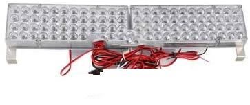 Аварийна сигнална LED лампа 12V  жълта светлина