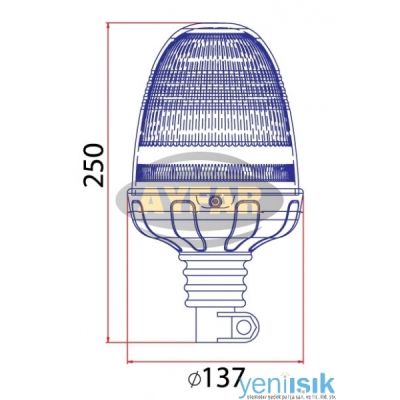 Сигнална лампа 24v с крушка