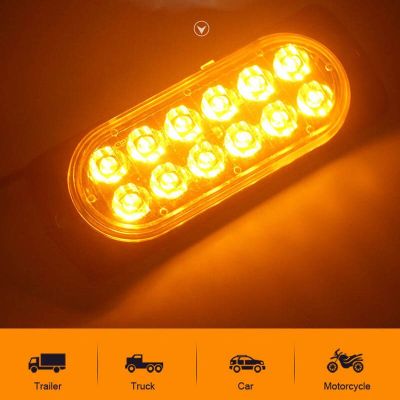 LED  блиц оранжев