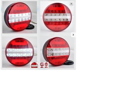 LED многофункционален стоп с неон с динамичен мигач 24V