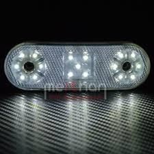 LED габарит 12/24V-Оранжев и бяло