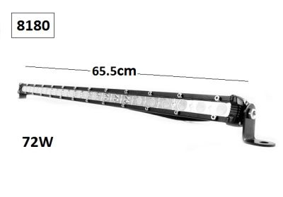 ХАЛОГЕН -LED БАР- 72W  65.5см.