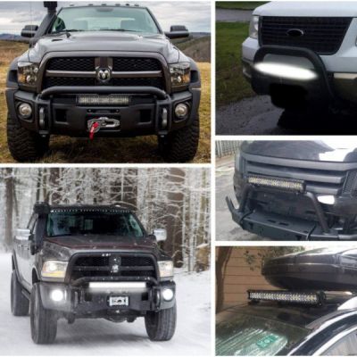 Универсален LED light bar 55см 390W