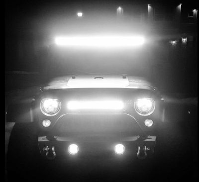 Универсален LED light bar 55см 390W