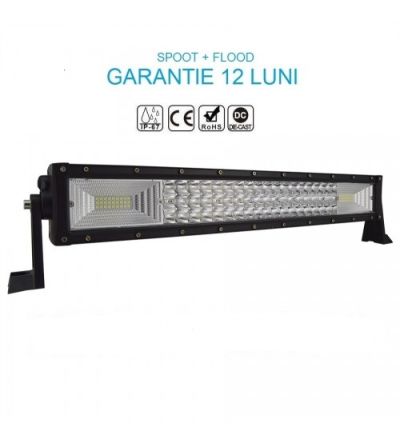 80 СМ 459W Мощен 7D 7Д Led Bar Лед Диоден Бар Фар Прожектор 12V 24V