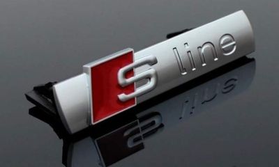 S-line емблема за предна решетка за Audi
