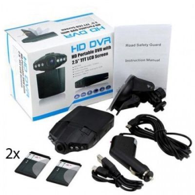 Bидеорегистратор DVR HD 2.5 TFT - аудио и видео записваща камера за автомобил