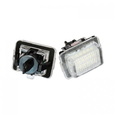 LED ПЛАФОНИ РЕГИСТРАЦИОНЕН НОМЕР MERCEDES BENZ C-CLASS/ E-CLASS/ CL-CLASS