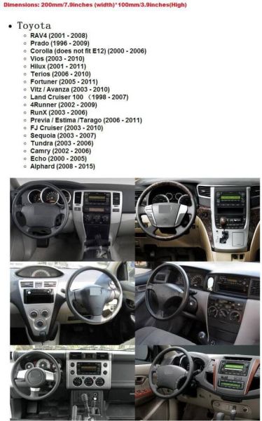 Toyota RAV 4/ YARIS / CAMRY/ LAND CRUIZER НАВИГАЦИЯ ANDROID