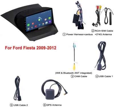 FORD FIESTA (2009–2019) Мултимедия андроид  навигация