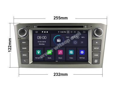 Toyota Avensis Т25 НАВИГАЦИЯ ANDROID