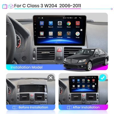MERCEDES BENZ C-CLASS W204 НАВИГАЦИЯ 9'